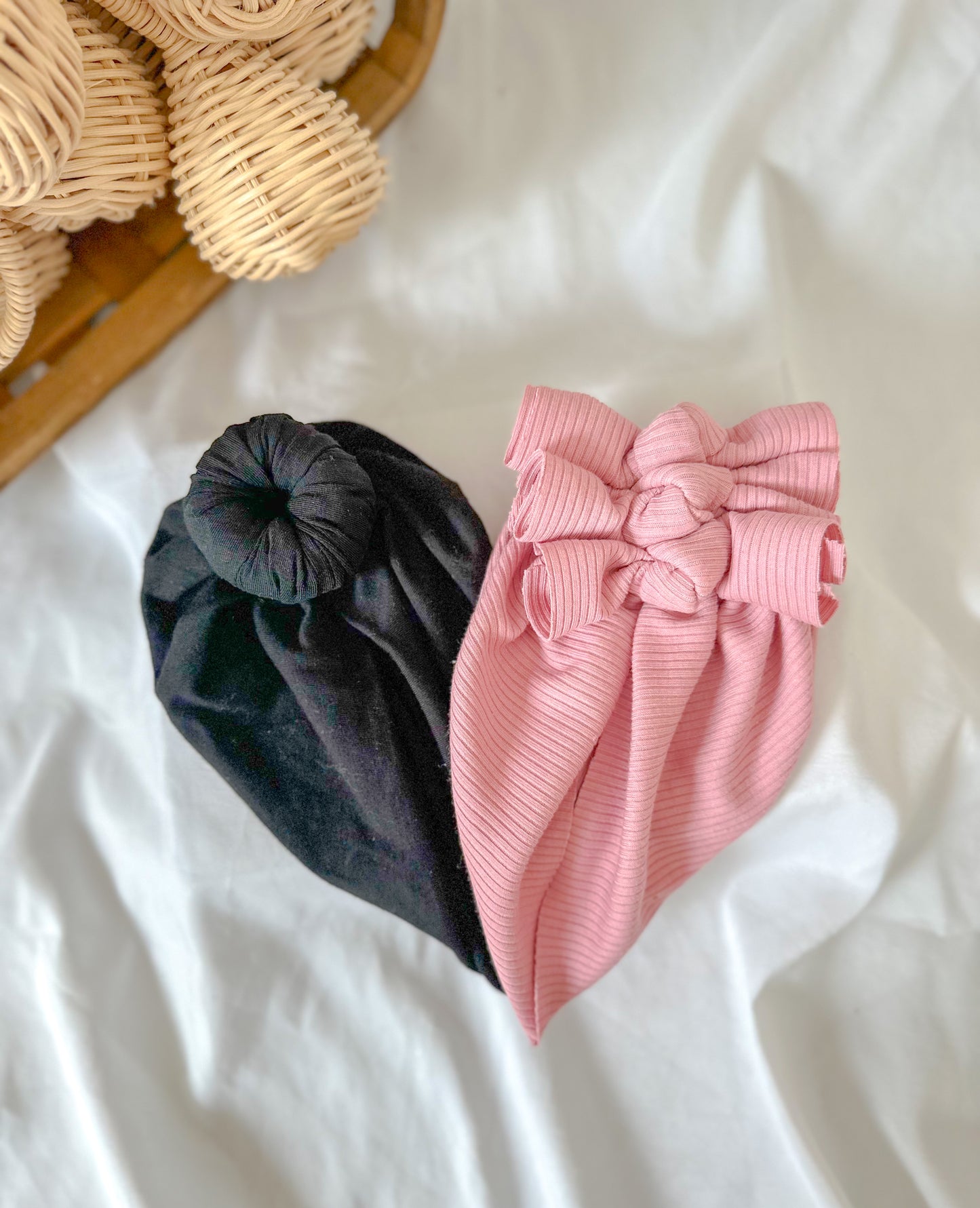 Turbanmützen Black&Rose